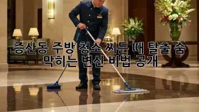 증산동 주방 청소✨ 찌든 때 탈출! 숨 막히는 변신 비법 공개!